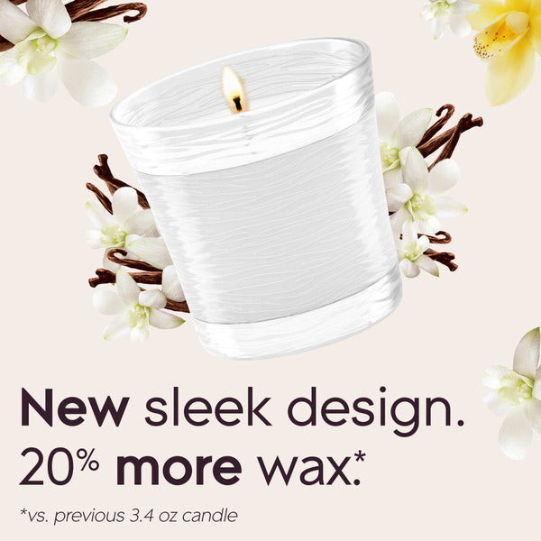 Glade Single Wick Candle, Sheer Vanilla Embrace