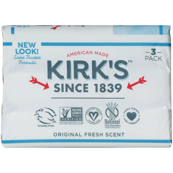 Kirk's Original Fresh Scent Gentle Castile Soap