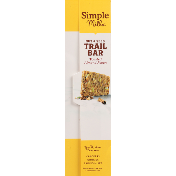 Simple Mills  Nut & Seed Toasted Almond Pecan Trail Bar
