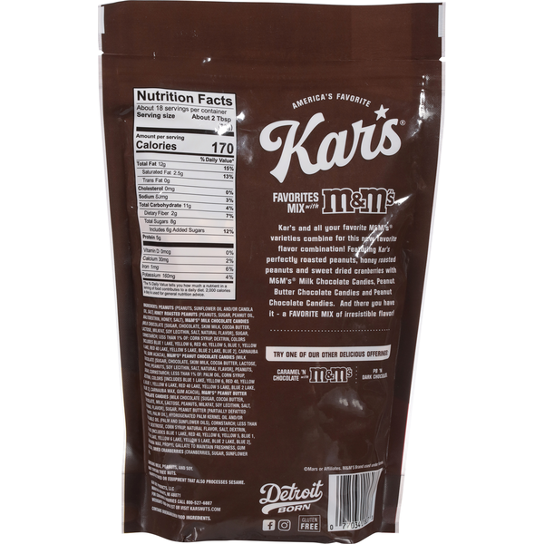 Kar's Sweet ‘n Salty Mix Favorites Mix, with M&M's, Assorted