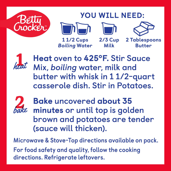 Betty Crocker Loaded Casserole Potatoes