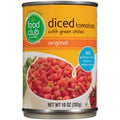 Food Club Original Diced Tomatoes With Green Chili...
️