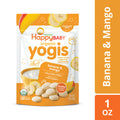 Happy Baby Organics Organic Yogis Freeze-Dried Yogurt & Fruit Snacks Banana & Mango