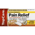 TopCare Pain Relief, Extra Strength, 500 mg, Caple...
️