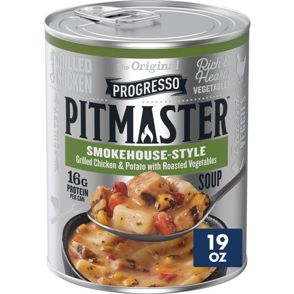 Progresso Pitmaster Grilled Chicken and Potato with Roasted Vegetables Soup