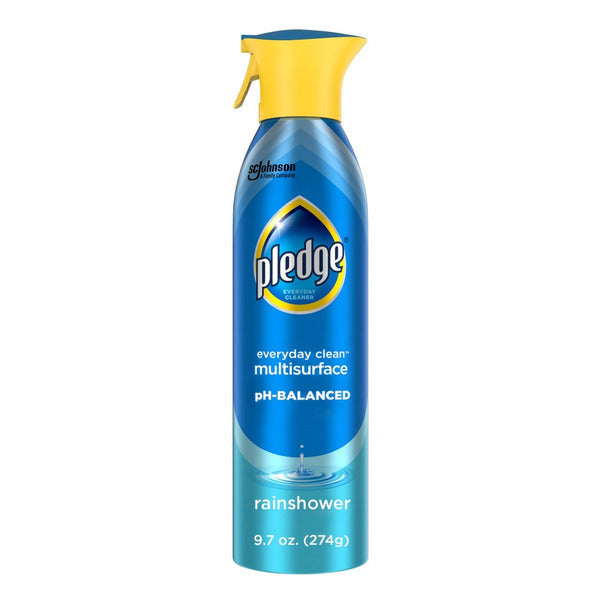 Pledge® Everyday Clean Multisurface Cleaner Aerosol, Rainshower Scent