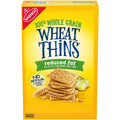 WHEAT THINS Reduced Fat Snacks, Whole Grain Wheat Crackers, Snack Crackers 8 oz