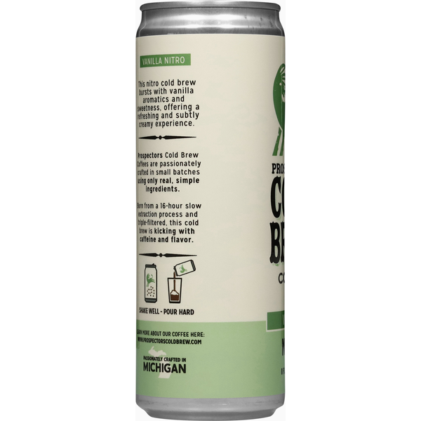 Prospectors Cold Brew Nitro Vanilla Coffee