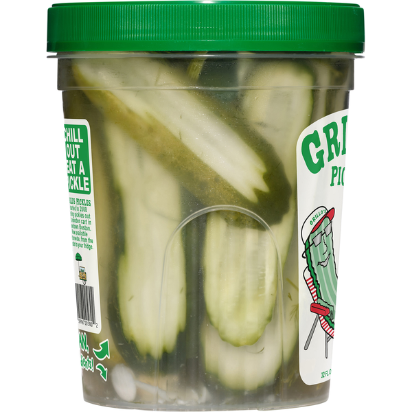 Grillo's Pickles Sandwich Makers Dill Slices