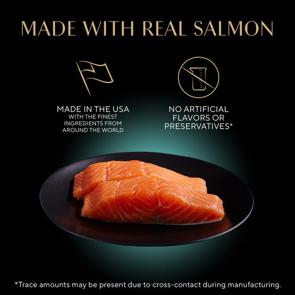 SHEBA PERFECT PORTIONS Perfect Portions Wet Cat Food Pate With Sustainable Salmon, 2.6 oz. Twin-Pack Trays