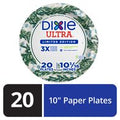 DIXIE Paper Plates, 10 Inch Dinner Plate (Designs ...
️