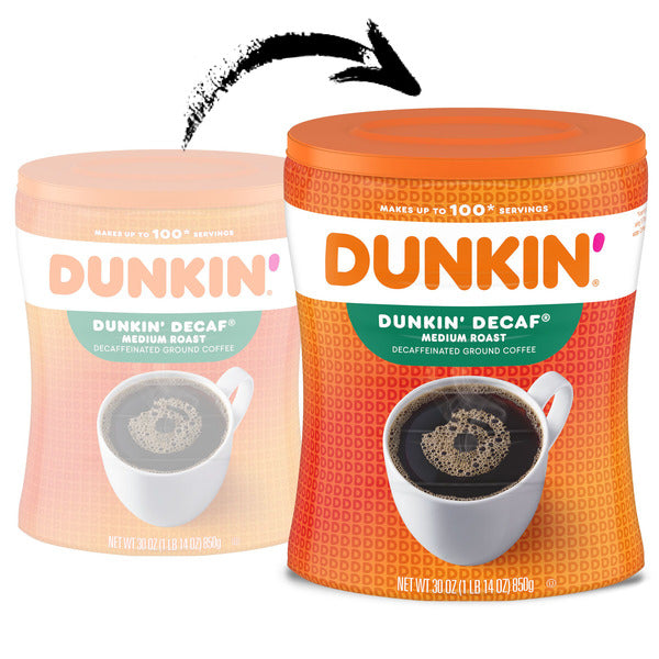 Dunkin' Decaf Medium Roast Ground Coffee