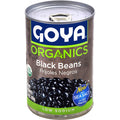 Goya Organic Black Beans, Low Sodium