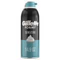 Gillette Foamy Sensitive Shave Foam For Men, Sensitive Skin