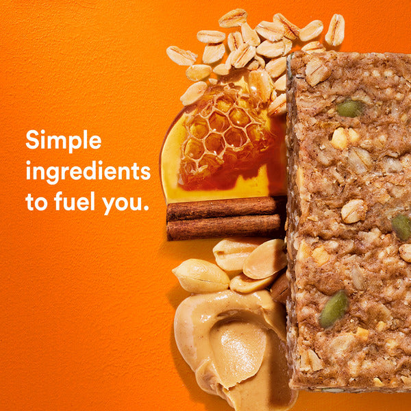 RXBAR Nut Butter and Oat Honey Cinnamon Peanut Butter Protein Bars, Protein Snacks, 1.9 oz
