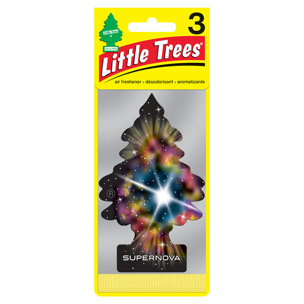 Little Trees Car Air Freshener, Hanging Tree, Supernova