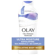 Olay Ultra Moisture Exfoliating Body Wash, Sea Min...
️