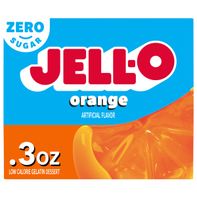 Jell-O Zero Sugar Orange Flavor Gelatin️