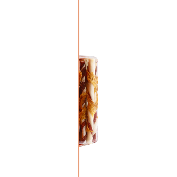 Good 'n' Fun Dog Treats, Gourmet, Triple Flavor, Twists