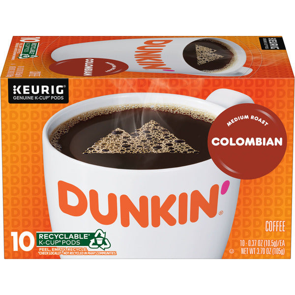 Dunkin' Dunkin’ Colombian Medium Roast Coffee, Keurig K-Cup Pods