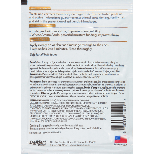 Hi-Pro-Pac Intense Protein Treatment, Extremely Damaged Hair Repair