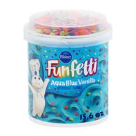 Pillsbury Funfetti Aqua Blue Vanilla Frosting, 15....
️