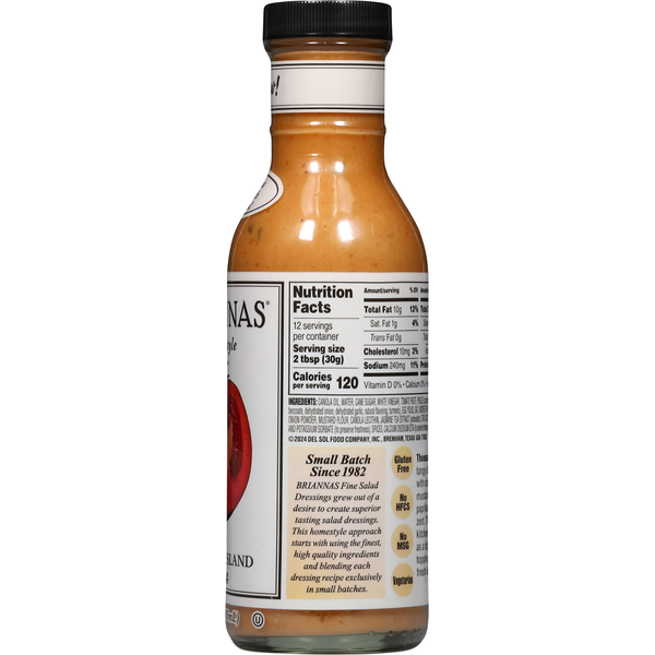 BRIANNAS Classic Home Style Thousand Island Dressing