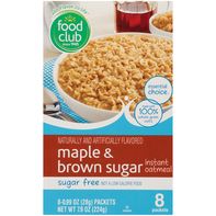 Food Club Sugar Free Maple & Brown Sugar Instant O...
️