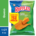 Ruffles Potato Chips,Queso Cheese Flavored