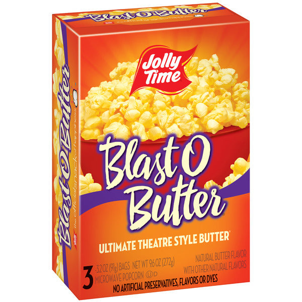 Jolly Time Blast O Butter Microwave Popcorn