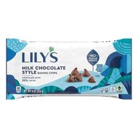 LILY'S Milk Chocolate Style No Sugar Added, Baking...
️