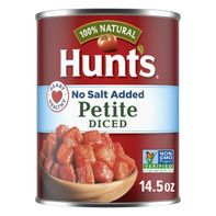 Hunt's Petite Diced Tomatoes No Salt Added️