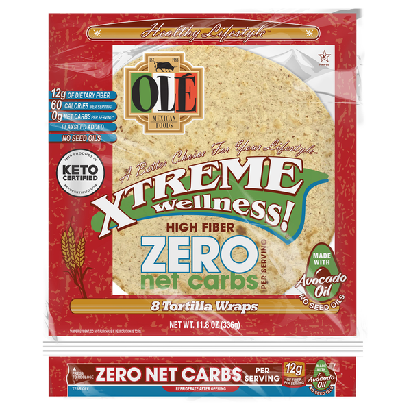 Olé Mexican Foods Zero Net Carbs Tortillas Wraps