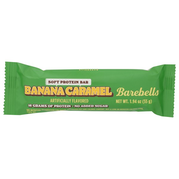 Barebells Bar Banana Caramel Soft