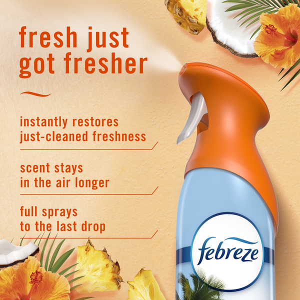 Febreze Air Mist Air Freshener Spray Hawaiian Aloha