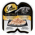 SHEBA PERFECT PORTIONS Perfect Portions Bistro Wet Cat Food, Chicken in Alfredo Sauce (24) 2.6 oz. Twin-Pack Trays