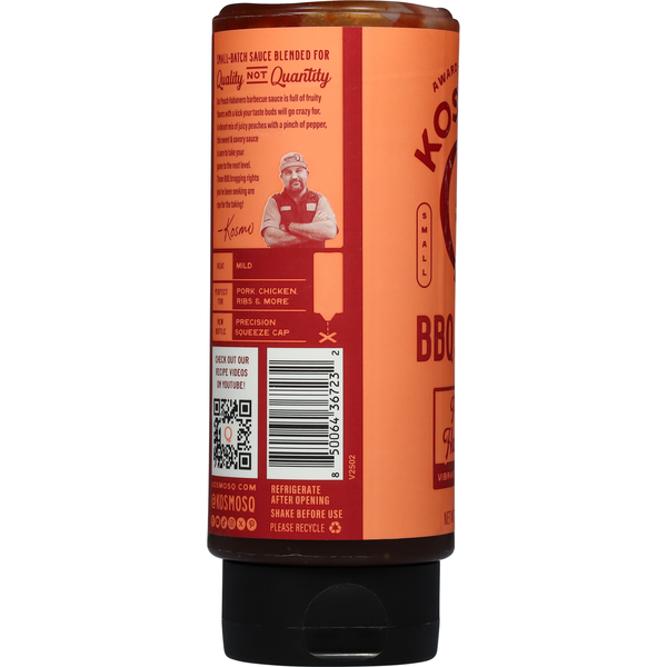 Kosmos Q Peach Habanero BBQ Sauce