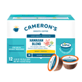 Cameron's Coffee, Smooth, Light Roast, Hawaiian Blend, Pods
