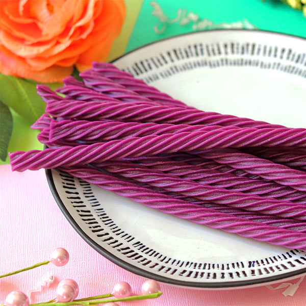 Red Vines Twists, Grape Chewy Licorice Candy, Movie Tray