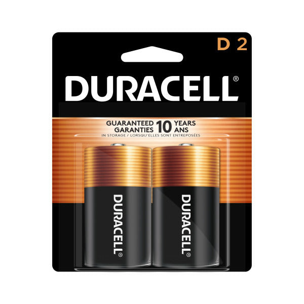 Duracell Coppertop D Alkaline Batteries Primary Major Cells