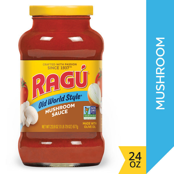Ragu Old World Style Mushroom Sauce, 24 oz