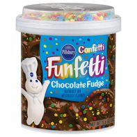 Pillsbury Funfetti Chocolate Fudge Frosting, 15.6 ...
️