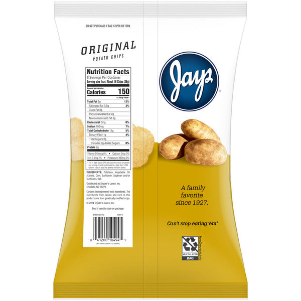 Jays Original Potato Chips