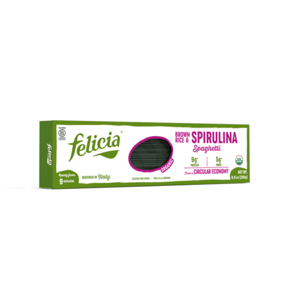 Felicia Organic Brown Rice & Spirulina Spaghetti