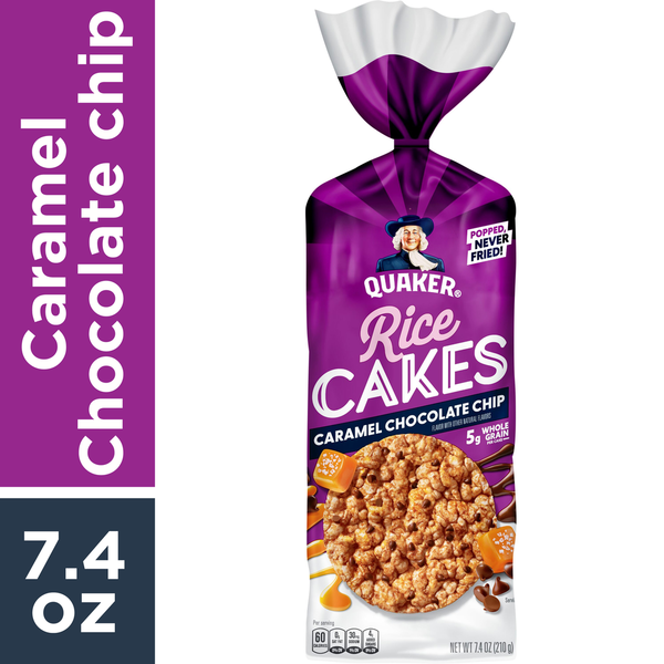 Quaker Rice Cakes, Caramel Chocolate Chip