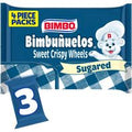 Bimbo Bimbuñuelos, 3 packs, Sugar Sweet Crispy Wh...
️