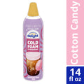 International Delight Cold Foam Coffee Creamer, Paris Hilton Cotton Candy Cold Foam Flavored Creamer, 14 oz Can