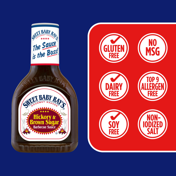 Sweet Baby Ray's Barbecue Sauce, Hickory & Brown Sugar