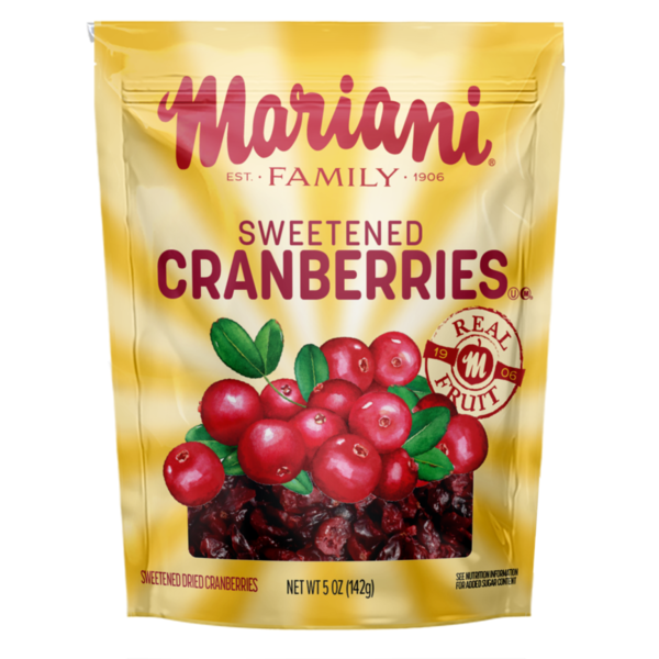 Mariani Sweetened Dried Cranberries, Original