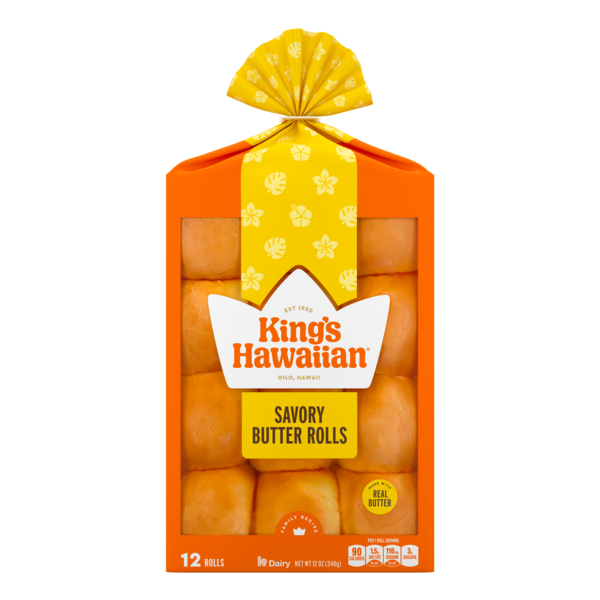 King's Hawaiian Savory Butter Rolls